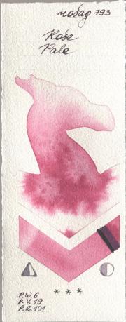 Rosa Gallery 793 Rose Pa watercolor swatch