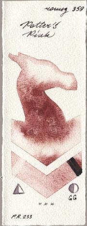 Roman Szmal Aquarius 359 Potters Pi watercolor swatch