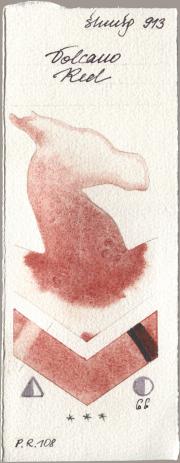 Shminke Horadam Aquarell 913 Volcano R watercolor swatch