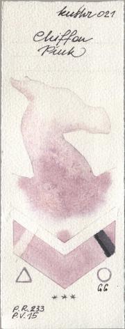 Kusakabe 021 Chiffon Pi watercolor swatch