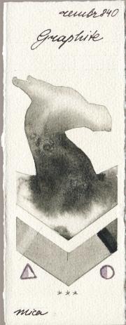 Royal Talens Rembrandt Watercolour 840 Graphite watercolor swatch