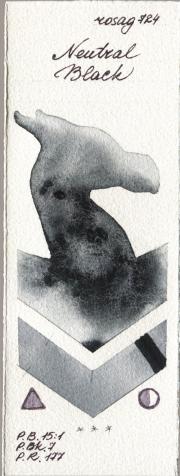 Rosa Gallery 724 Neutral Black watercolor swatch