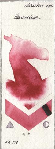 Daniel Smith 020 Carmi watercolor swatch