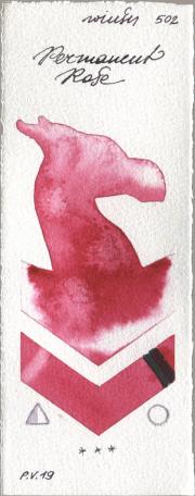 Winsor & Newton Professional 502 Permanent Ro watercolor swatch