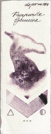 Daniel Smith 164 Purpurite Genuine watercolor swatch