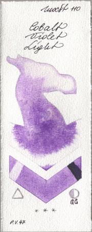 Holbein Artists Watercolor 110 Cobalt Violet Lig watercolor swatch
