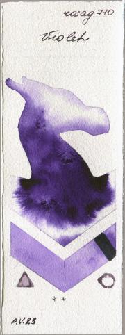 Rosa Gallery 710 Violet watercolor swatch