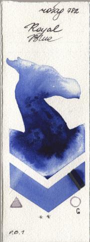 Rosa Gallery 782 Royal Bl watercolor swatch