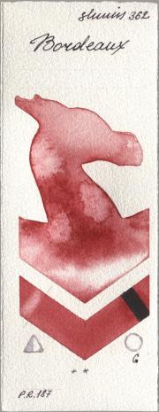 Shminke Horadam Aquarell 362 Bordea watercolor swatch