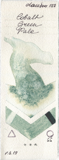 Cobalt Green Pale by Daniel Smith watercolor swatch