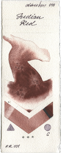 Indian Red by Daniel Smith watercolor swatch