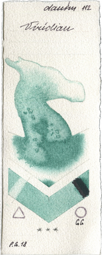 Viridian by Daniel Smith watercolor swatch