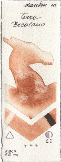 Terre Ercolano by Daniel Smith watercolor swatch