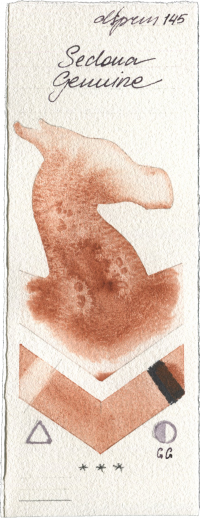 Sedona Genuine by Daniel Smith watercolor swatch