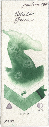 Cobalt Green by M. Graham & Co. Artists watercolor swatch