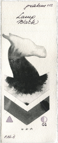Lamp Black by M. Graham & Co. Artists watercolor swatch