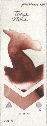 Terra Rosa by M. Graham & Co. Artists watercolor swatch