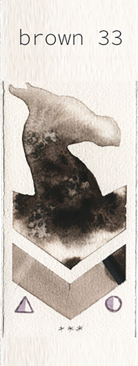 brown33 by my watercolor swatch