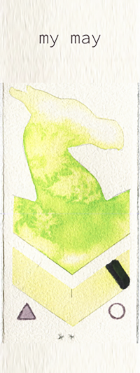 my may by my watercolor swatch
