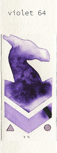 violet64 by my watercolor swatch