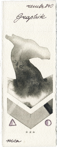 Graphite by Royal Talens Rembrandt Watercolour watercolor swatch