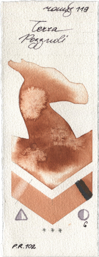 Terra Pozzuoli by Roman Szmal Aquarius watercolor swatch