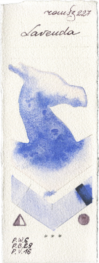 Lavenda by Roman Szmal Aquarius watercolor swatch