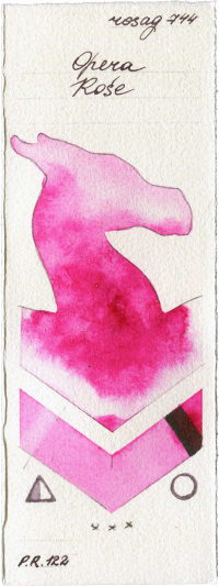 Opera Rose by Rosa Gallery watercolor swatch