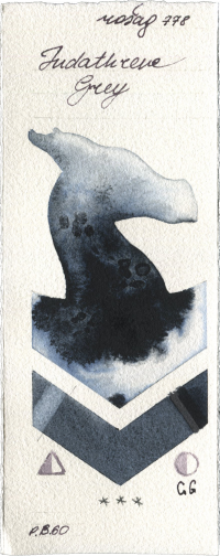 Indanthrene Grey by Rosa Gallery watercolor swatch