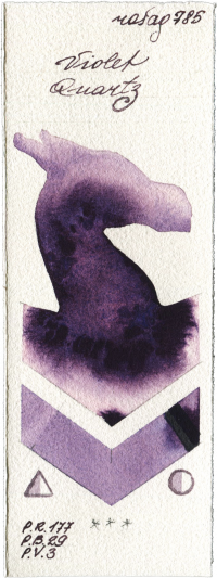 Violet Quartz by Rosa Gallery watercolor swatch