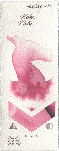 Rose Pale by Rosa Gallery watercolor swatch