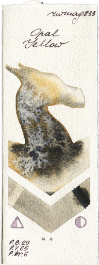 Opal Yellow by Rockwell watercolor swatch