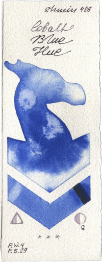 Cobalt Blue Hue by Shminke Horadam Aquarell watercolor swatch