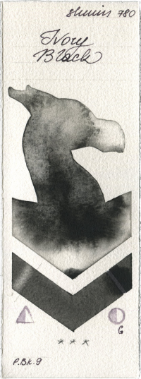 Ivory Black by Shminke Horadam Aquarell watercolor swatch