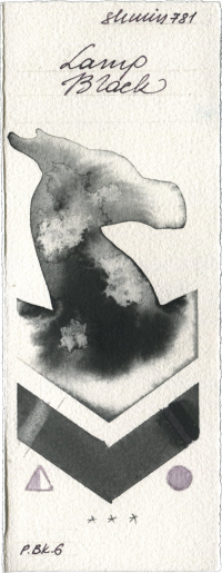 Lamp Black by Shminke Horadam Aquarell watercolor swatch