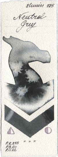 Neutral Grey by Shminke Horadam Aquarell watercolor swatch