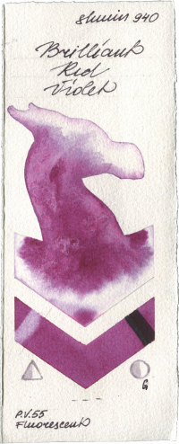 Brilliant Red Violet by Shminke Horadam Aquarell watercolor swatch