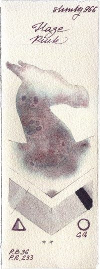 Haze Pink by Shminke Horadam Aquarell watercolor swatch