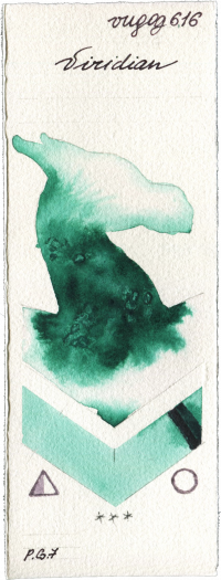 Viridian by Royal Talens Van Gogh Watercolour watercolor swatch