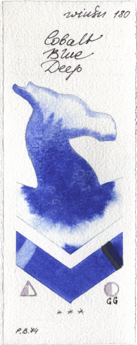 Cobalt Blue Deep by Winsor & Newton Professional watercolor swatch