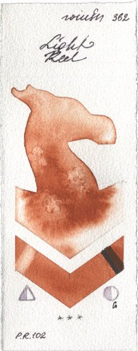 Light Red by Winsor & Newton Professional watercolor swatch