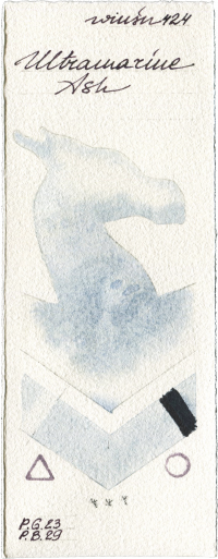 Ultramarine Ash by Winsor & Newton Professional watercolor swatch