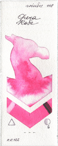 Opera Rose by Winsor & Newton Professional watercolor swatch