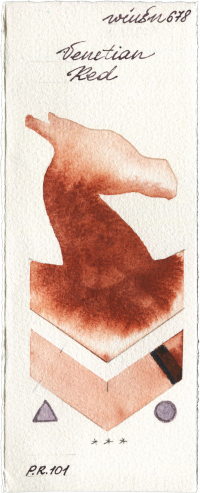 Venetian Red by Winsor & Newton Professional watercolor swatch