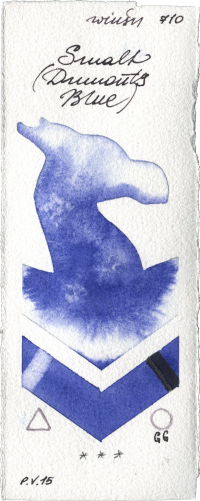 Smalt (Dumonts Blue) by Winsor & Newton Professional watercolor swatch